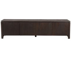 Tv meubel Dallas Bruin Mangohout 210 cm