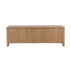 Tv meubel Dallas Naturel Mangohout 165 cm