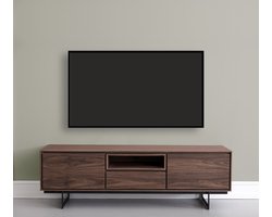 Tv-meubel Eiken - Walnoot - 160x45x50cm - Tv-meubel Tokyo