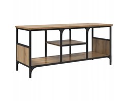 TV Meubel Eikenhout 100x35x45 cm - Stijlvol & Praktisch