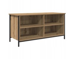 TV Meubel Eikenhout 100x40x50 cm - Stijlvol en Praktisch