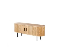 Tv meubel Japandi lichtbruin MDF 140cm Simon tv-meubel Japanse stijl