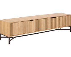 Tv-meubel Juna Melamine Eiken 176cm - Giga Living