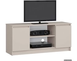 TV-meubel / Kasjmier / 120 cm / 2 Deuren / 2 Planken / 120 x 40 x 55 cm