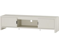 Tv-meubel Lukkodso 150x40x40 cm beige [en.casa]