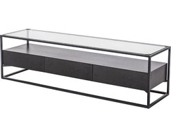 TV-meubel metaal hout 150 cm Baily