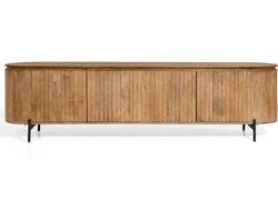 Tv-meubel Mokka Lichtbruin 210cm - Giga Meubel