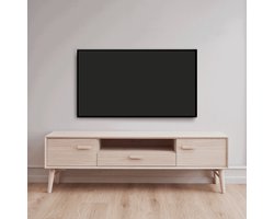 Tv-meubel Naturel Eiken - 160x42x50cm - Tv-meubel Porto
