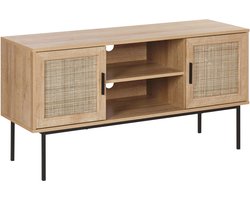 TV-meubel PASCO Rotan Lichtbruin