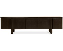 Tv-meubel Rondo Donkerbruin 210cm - Giga Meubel