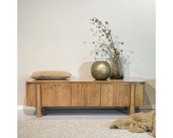 Tv-meubel Salano | Naturel Mangohout