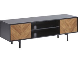 TV-meubel SALINA Bruin/zwart