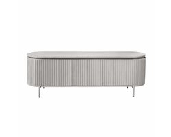 Tv meubel Solana Taupe Mangohout 165 cm