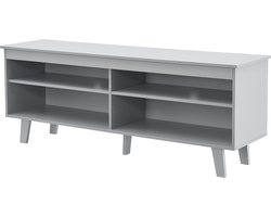 TV meubel Stenløse 58x150x38 cm lichtgrijs