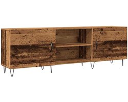 Tv-meubel | Televisiekast | Tv-kast | Mediameubel 150x30x50 cm bewerkt hout oud houtkleurig