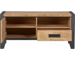 Tv Meubel Tilburg - MDF - Bruin - 107x50x45 cm (BxHxD)