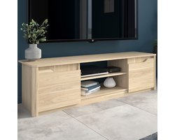 TV-meubel Wendy 150cm met twee deuren - eikdecor
