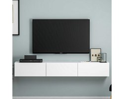 tv-meubel Woody Fashion | 180 x 31 x 26 cm | Wit