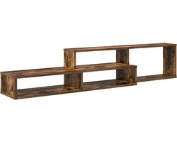 TV-stand | Tv-meubel | TV-kast | Televisiekast 150x25x28,5cm Bewerkt hout