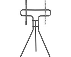 Tv standaard statief schilders ezel design studio - 134 cm hoog - tot 70 inch scherm