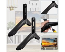 Tv Standaard Voet 32-65" - Tv Base - Stevig Zinklegeren Ontwerp - 1 Stuks - Voor Samsung LG