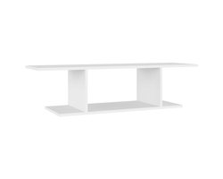 Tv-wandmeubel | Televisiekast | Tv-kast | Mediameubel 103x30x26,5 cm wit