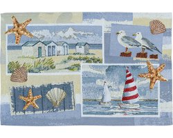 TWEE Placemats - Placemat beach house - 32 x 48 cm - Sander