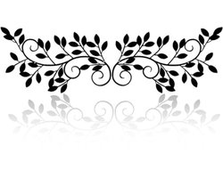 Tweedehands metalen wanddecoratieblad - 2-delige set voor woonkamer, slaapkamer, of buitenruimte
