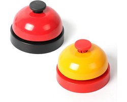Tweedehands Tafelbel Set - 2 Stuks - Perfect voor Restaurants, Hotels en Keuken