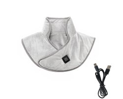 Tweedelige verwarmde sjaal/nekwarmer, elektrische, intelligente temperatuurgeregelde nekdeken.