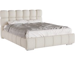 Tweepersoonsbed Bliss 160 x 200 cm met opbergruimte, lattenbodem en 7zonen Multipocketmatratze CIRA (24cm)