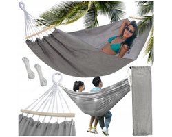 Tweepersoonshangmat XXL met schoffels - Sterk en comfortabel