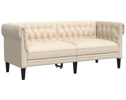 Tweezitsbank | 2-zitsbank Chesterfield-stijl linnen