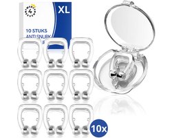 Twenty4seven® Anti Snurk Neusclips - 10 Stuks - Magnetische Neusspreider - Snurkproducten - Werkt Tegen Snurken