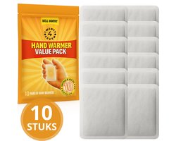 Twenty4seven® Handwarmers 10 Stuks - Voetwarmers & Handwarmer - Zak Verwarmers - Warmtepads voor Handschoen - 10 uur Warmte