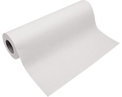TWINS Onderzoektafelpapier - Behandeltafelpapier - Onderzoeksbankpapier - Onderzoektafel papier - Papier voor behandeltafel - Cellulose - rol 2 laags 40 cm x 50 mtr