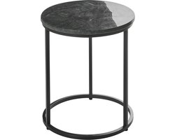 TYRELL - Bijzettafel - Donkergroen - Marmer