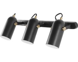 TYRIA L - Wandlamp - Zwart - Metaal