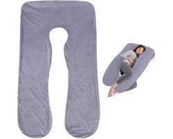 U-vormige kussensloop - ergonomisch en comfortabel - 1 stuk - katoenmix