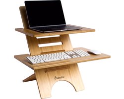 Ubambu Sta bureau - Standing desk - Bamboe - Ergonomisch - Duurzaam - 57 x 60 cm