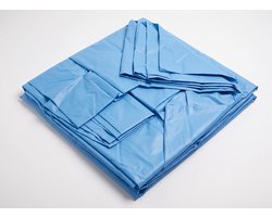 Ubbink - 50/100e blauwe liner voor zwembad 200x350x71cm