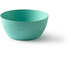 UBITE bio-based saladeschaal/serveerschaal XL - Aquamarine Groen - duurzaam - 27 cm