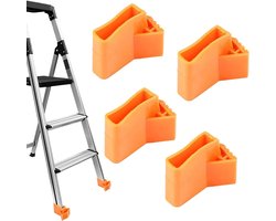 Uitbreiding Ladder Covers, Ladder Feet Rubber Pads - Ladder voeten vervangen - 4x Stabilisator Non Slip Rubber Cover Legs Protector Coaster voor schommelstoel Matras Glazen tafel