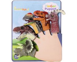 Uitdeelcadeautjes Voor Kinderen - Uitdeelcadeautjes - Vingerpoppetjes- uitdeelcadeautjes - uitdeelcadeautjes  voor kinderen- uitdeelcadeautjes voor traktatie- uitdeelcadeautjes voor peuters - vingerpoppetjes- vingerpop- dinosaurus speelgoed