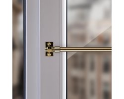 Uitschuifbare Gordijnroede voor Bistrogordijnen en Vitrage - Set van 50 tot 225 cm