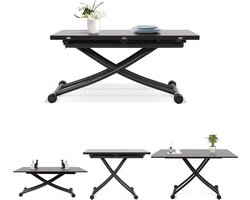 Uitschuifbare Salontafel voor Eetkamer en Keuken - Ideaal voor Kleine Ruimtes