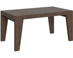 Uitschuifbare tafel 90x160/264 cm Naxy Noce