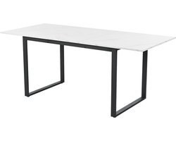 Uitschuifbare tafel eettafel bureau multifunctionele tafel geschikt voor eetkamer woonkamer 140/180x80x75cm