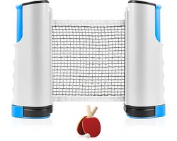 Uittrekbaar Tafeltennisnet voor Elke Tafel, Draagbaar Ping Pong Net voor Binnen en Buiten