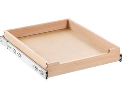 Uittrekbare Kastindeling, Met Soft-Close Functie, Robuuste Houten Lade Van Hoogwaardige Materialen, Voor Keuken, Voorraadkast En Badkamer